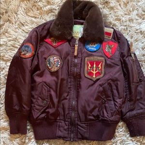 Little Boys Aviator Jacket
